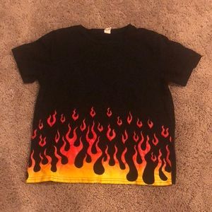 Black red orange the brand is shein